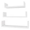Loftscape Tablettes murales Cresson (lot de 3) - Blanc