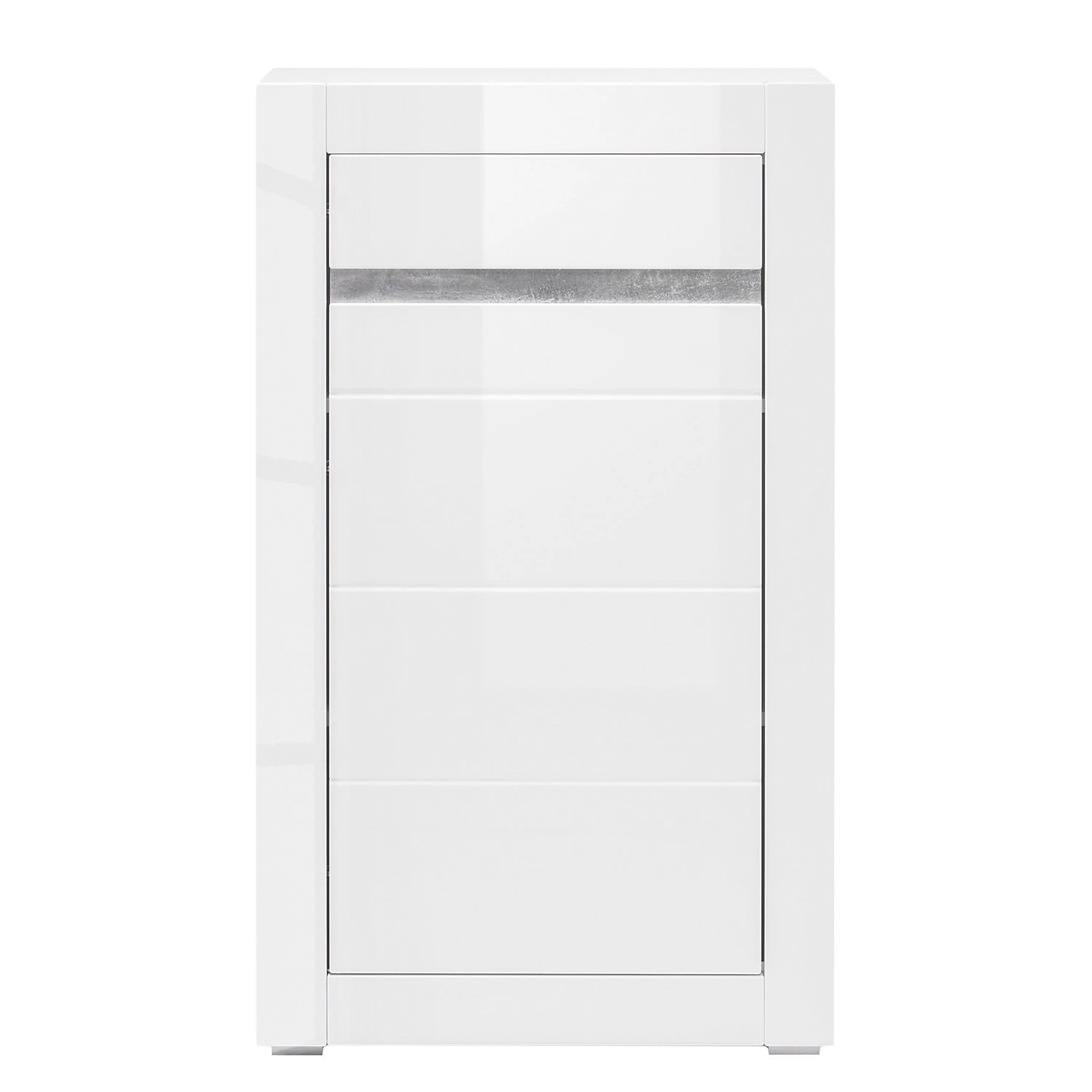 Loftscape Commode Cape Ann IV - Blanc brillant / Blanc mat 5 Loftscape Commode Cape Ann IV - Blanc brillant / Blanc mat – Image 5