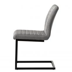 Ars manufacti Chaises Finga III (lot de 2) - Tissage à plat / Fer - Gris / Noir -Meubles de salle à manger Soldes Magasin 1000226368 210608 14152400003 DETAILS P000000001000226368