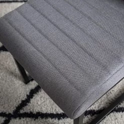 Ars manufacti Chaises Finga III (lot de 2) - Tissage à plat / Fer - Gris / Noir -Meubles de salle à manger Soldes Magasin 1000226368 210929 100237000037 DETAILS P000000001000226368