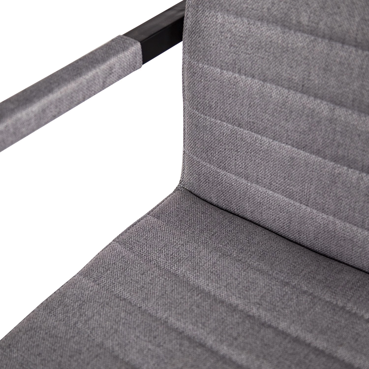 Ars manufacti Fauteuil Finga III - Tissage à plat / Fer - Gris / Noir 10 Ars manufacti Fauteuil Finga III - Tissage à plat / Fer - Gris / Noir – Image 10