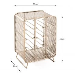 Red Living Porte-bouteille Massillon - Métal - Doré -Meubles de salle à manger Soldes Magasin 1000227241 201006 13141900052 SKETCH DETAILS P000000001000227241 sketch