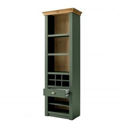 Norrwood Étagère Cardet I - Vert mousse / Imitation chêne de Wotan -Meubles de salle à manger Soldes Magasin 1000227558 201016 13034100042 DETAILS P000000001000227558