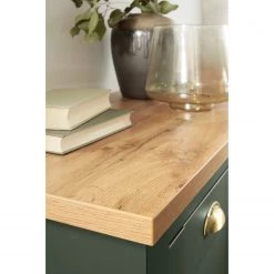 Norrwood Buffet Cardet - Vert mousse / Imitation chêne de Wotan -Meubles de salle à manger Soldes Magasin 1000227576 201016 13050700123 DETAILS P000000001000227576