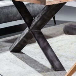 Red Living Table Glenside - Largeur : 200 cm -Meubles de salle à manger Soldes Magasin 1000227830 211117 084824000055 DETAILS P000000001000227830