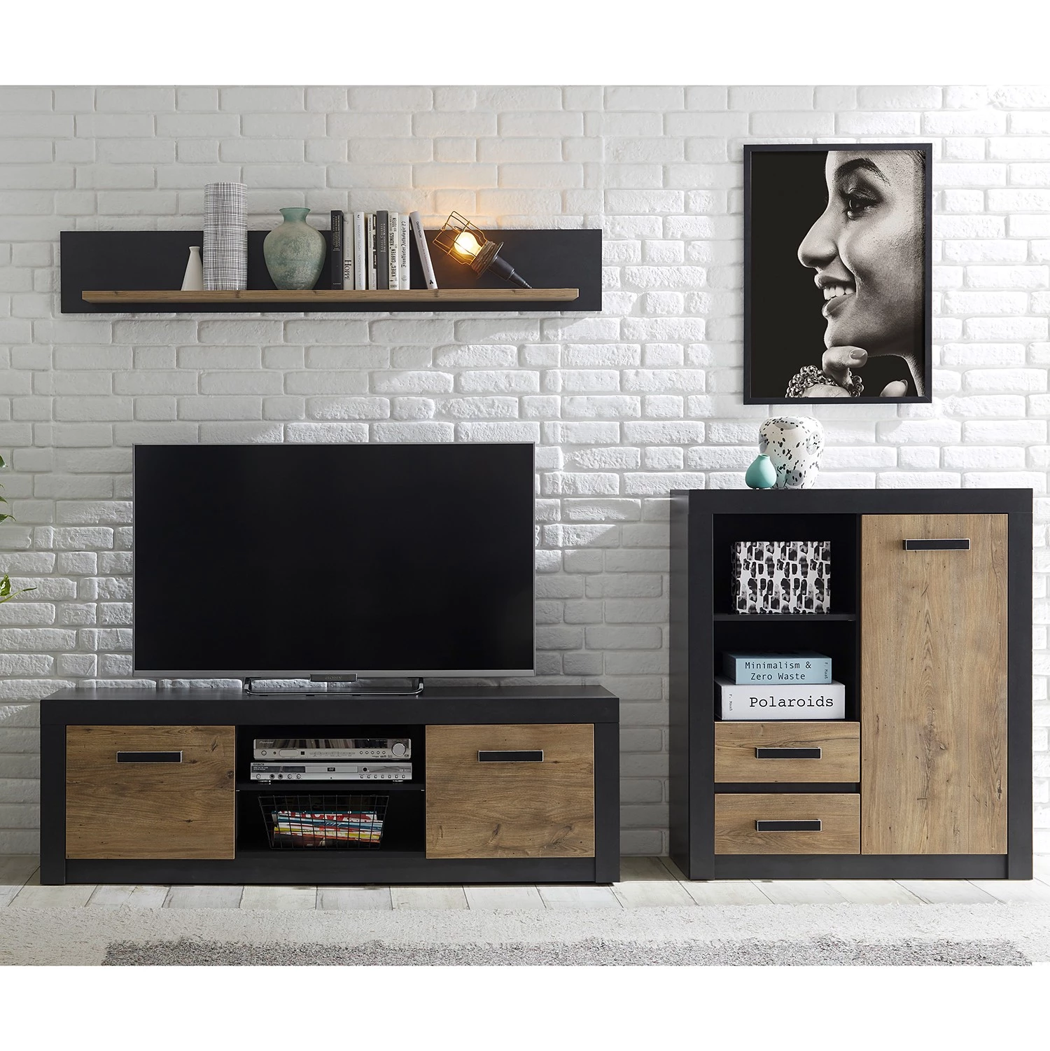 Red Living Commode Bozel 3 Red Living Commode Bozel – Image 3