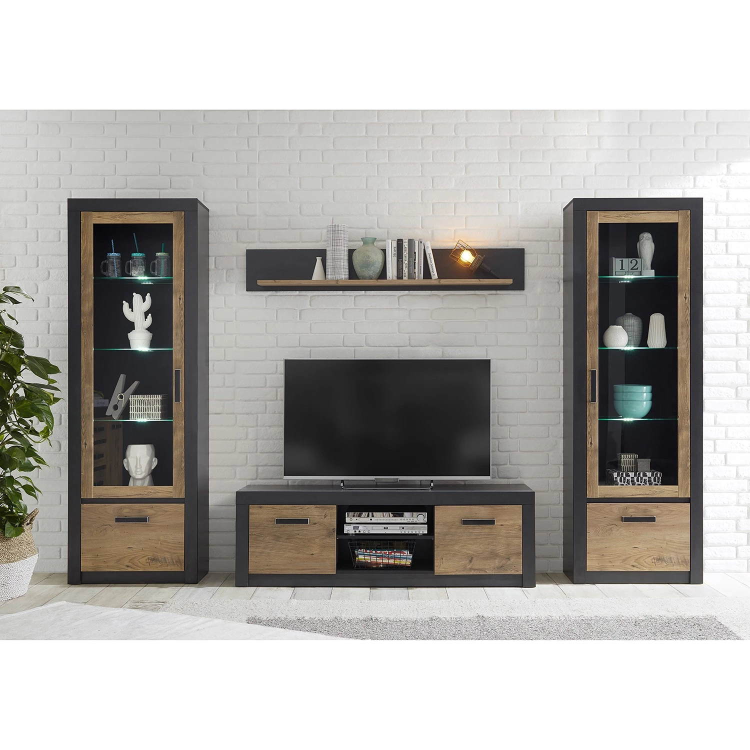 Red Living Vitrine en verre Bozel 3 Red Living Vitrine en verre Bozel – Image 3