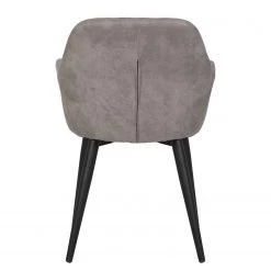 Loftscape Chaises à accoudoirs Trappe (lot de 2) - Microfibre / Acier - Gris fumé 13 Loftscape Chaises à accoudoirs Trappe (lot de 2) - Microfibre / Acier - Gris fumé -Meubles de salle à manger Soldes Magasin 1000228924 201104 15385600084 DETAILS P000000001000228924
