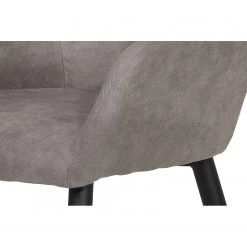 Loftscape Chaises à accoudoirs Trappe (lot de 2) - Microfibre / Acier - Gris fumé 14 Loftscape Chaises à accoudoirs Trappe (lot de 2) - Microfibre / Acier - Gris fumé -Meubles de salle à manger Soldes Magasin 1000228924 201104 15385600085 DETAILS P000000001000228924