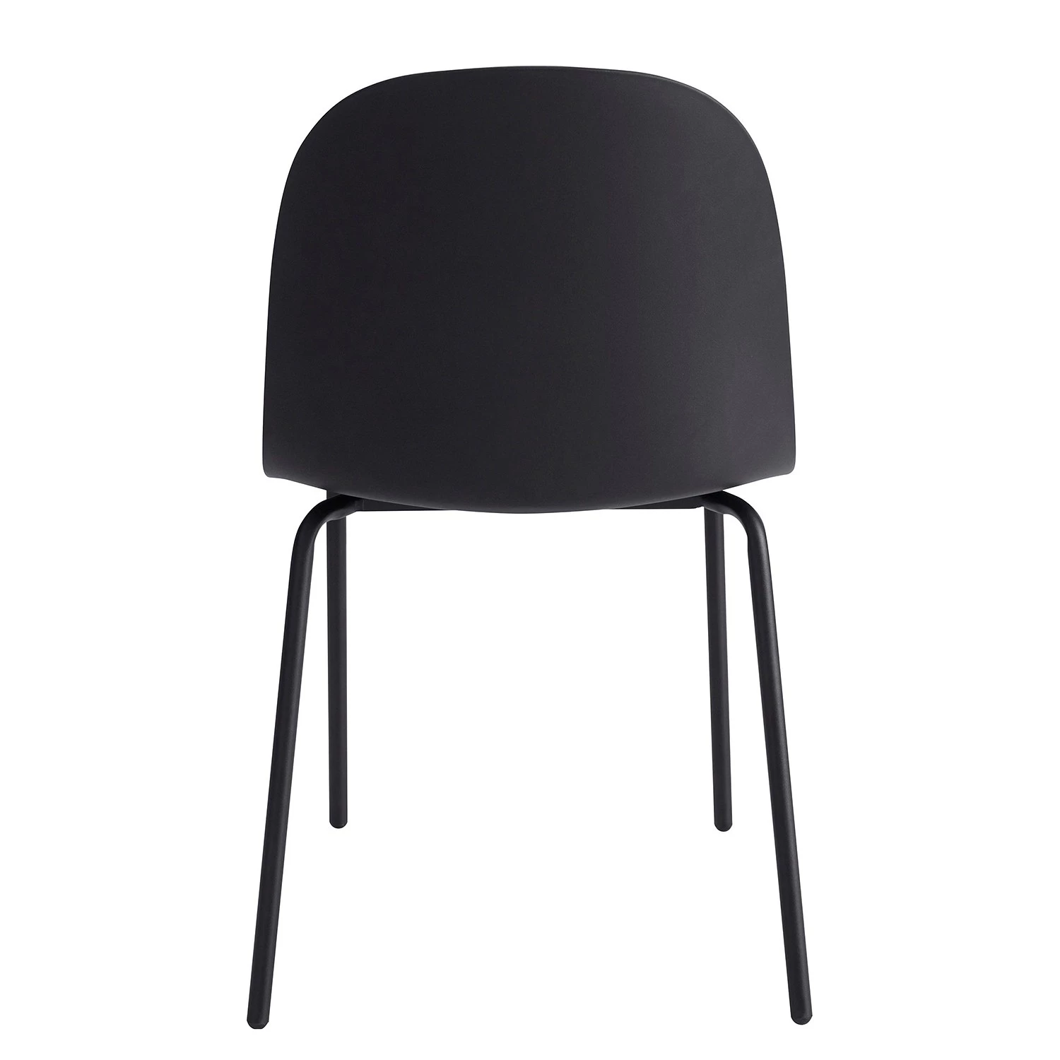 Loftscape Chaises Borny I (lot de 2) - Matière plastique - Fer - Noir 4 Loftscape Chaises Borny I (lot de 2) - Matière plastique - Fer - Noir – Image 4