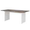 Loftscape Table Nesle - Pin / Blanc - Largeur : 180 cm