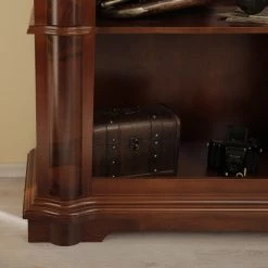 Ridgevalley Étagère Larcay - Placage en bois véritable - Tulipier ancien -Meubles de salle à manger Soldes Magasin 1000230612 201113 12530300030 DETAILS P000000001000230612