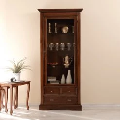 Ridgevalley Vitrine Brieux - Partiellement en tulipier massif - Tulipier ancien -Meubles de salle à manger Soldes Magasin 1000230613 201113 12530800035 MOOD DETAILS P000000001000230613 mood