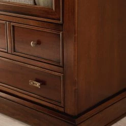 Ridgevalley Vitrine Brieux - Partiellement en tulipier massif - Tulipier ancien -Meubles de salle à manger Soldes Magasin 1000230613 201113 12531200038 DETAILS P000000001000230613