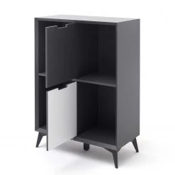 Loftscape Commode Nevez II - Blanc / Gris -Meubles de salle à manger Soldes Magasin 1000230758 201113 13093100071 DETAILS P000000001000230758