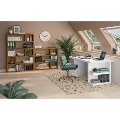 Temahome Étagère Dublin - Imitation béton - Mukali - Hauteur : 173 cm -Meubles de salle à manger Soldes Magasin 1000230801 220803 021 MOOD DETAILS P000000001000230801 mood