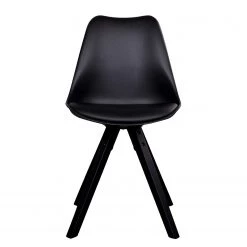 Norrwood Chaises Trebes I (lot de 2) - Matière plastique / Hévéa massif - Noir / Hévéa -Meubles de salle à manger Soldes Magasin 1000231008 201125 16492100015 DETAILS P000000001000231008