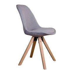 Norrwood Chaises Trebes II (lot de 2) - Tissu - Bois - Gris lumineux -Meubles de salle à manger Soldes Magasin 1000231012 201125 16492200045 DETAILS P000000001000231012