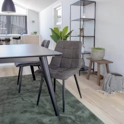 Loftscape Chaises capitonnées Ormoy I (lot de 2) - Microfibre / Acier - Gris / Noir 10 Loftscape Chaises capitonnées Ormoy I (lot de 2) - Microfibre / Acier - Gris / Noir -Meubles de salle à manger Soldes Magasin 1000231021 201125 16492500115 MOOD DETAILS P000000001000231021 mood