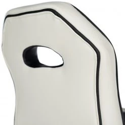 Loftscape Chaises de bar Yoncalla (lot de 2) - Imitation cuir / Métal - Noir et blanc - Chrome 18 Loftscape Chaises de bar Yoncalla (lot de 2) - Imitation cuir / Métal - Noir et blanc - Chrome -Meubles de salle à manger Soldes Magasin 1000231303 220411 037 DETAILS P000000001000231303