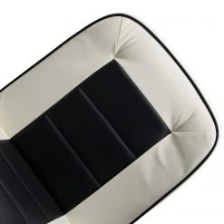 Loftscape Chaises de bar Yoncalla (lot de 2) - Imitation cuir / Métal - Noir et blanc - Chrome 19 Loftscape Chaises de bar Yoncalla (lot de 2) - Imitation cuir / Métal - Noir et blanc - Chrome -Meubles de salle à manger Soldes Magasin 1000231303 220411 038 DETAILS P000000001000231303