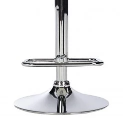 Red Living Chaises de bar Rougon (lot de 2) - Imitation cuir - Chrome - Blanc -Meubles de salle à manger Soldes Magasin 1000231304 220406 060 DETAILS P000000001000231304