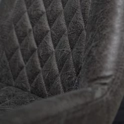 Red Living Chaises de bar Wismes (lot de 2) - Microfibre / Fer - Gris vintage -Meubles de salle à manger Soldes Magasin 1000231306 220405 034 DETAILS P000000001000231306