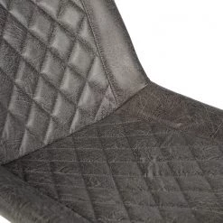 Red Living Chaises de bar Wismes (lot de 2) - Microfibre / Fer - Gris vintage -Meubles de salle à manger Soldes Magasin 1000231306 220412 033 DETAILS P000000001000231306