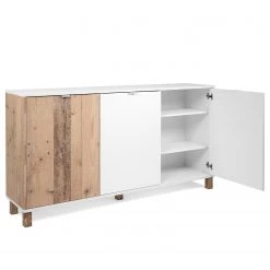 Loftscape Buffet Mayac I - Blanc / Imitation bois recyclé -Meubles de salle à manger Soldes Magasin 1000231352 201208 11133000038 DETAILS P000000001000231352