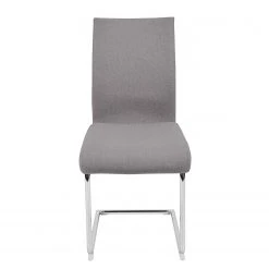 Loftscape Chaises cantilever Lunery I (lot de 2) - Tissu / Acier - Gris -Meubles de salle à manger Soldes Magasin 1000233974 210108 13100000290 DETAILS P000000001000233974