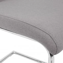 Loftscape Chaises cantilever Lunery I (lot de 2) - Tissu / Acier - Gris -Meubles de salle à manger Soldes Magasin 1000233974 210108 13100600294 DETAILS P000000001000233974