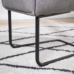 Fredriks Chaise cantilever Luzille - Gris -Meubles de salle à manger Soldes Magasin 1000234591 210929 08555500069 DETAILS P000000001000234591