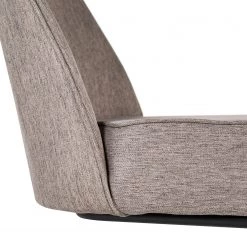 Fredriks Chaises cantilever Coggia (lot de 2) - Tissu / Fer - Cappuccino / Noir -Meubles de salle à manger Soldes Magasin 1000234595 210811 11595900047 DETAILS P000000001000234595