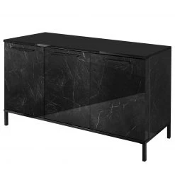 LC Spa Buffet Mango - Imitation marbre noir - Largeur : 156 cm