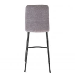 Mørteens Chaise de bar Tillac - Tissu / Acier - Gris chiné / Noir 17 Mørteens Chaise de bar Tillac - Tissu / Acier - Gris chiné / Noir -Meubles de salle à manger Soldes Magasin 1000235382 210818 08500300005 DETAILS P000000001000235382