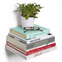 Umbra Étagères murales Conceal (lot de 3) - Métal - Argenté - 18 x 17 cm -Meubles de salle à manger Soldes Magasin 1000235499 201214 15131800463 DETAILS P000000001000235499