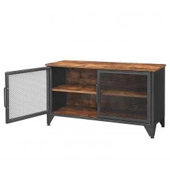 Red Living Meuble TV Thenon - Noir / Marron -Meubles de salle à manger Soldes Magasin 1000235687 201210 06215900151 DETAILS P000000001000235687