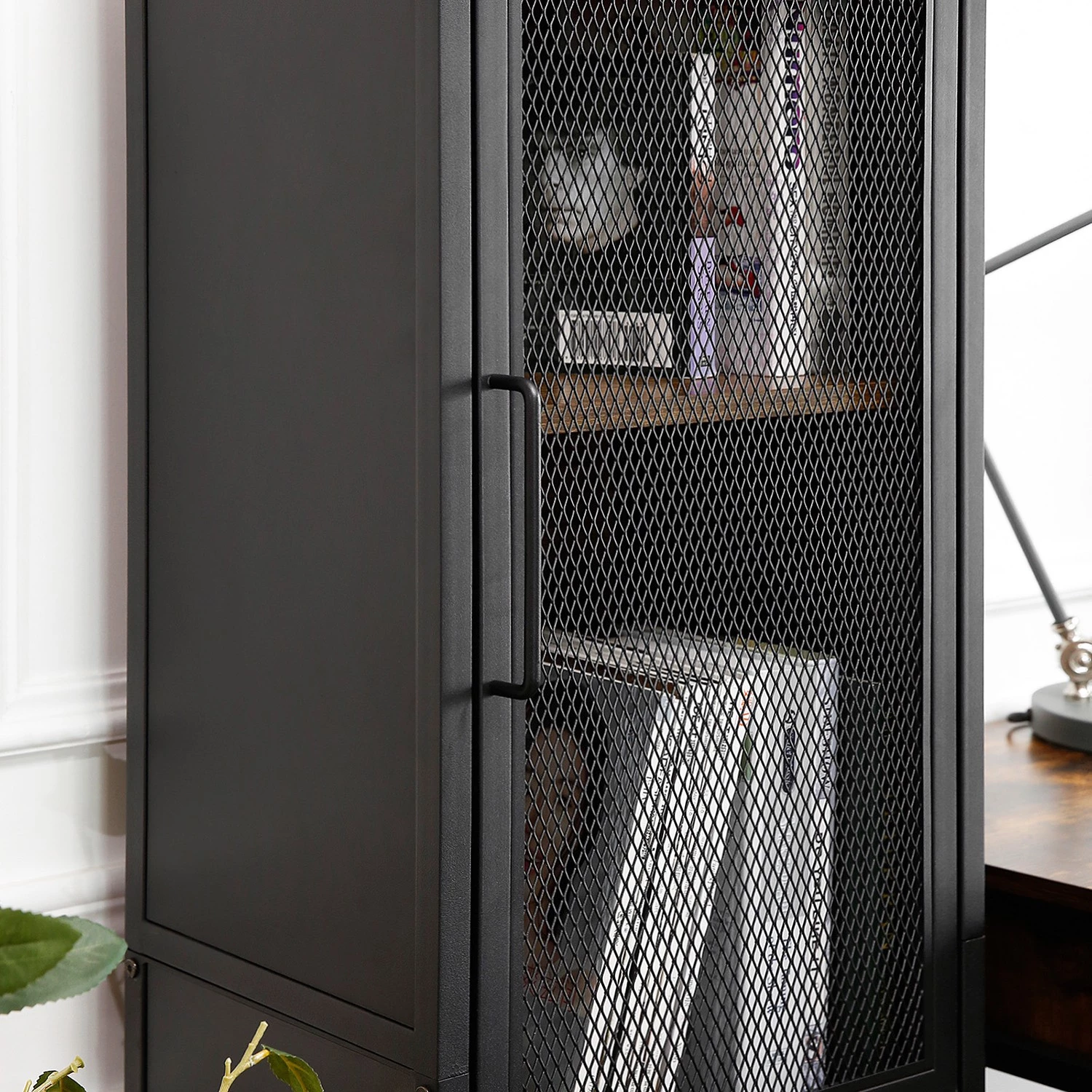 Red Living Étagère Thenon - Noir / Marron 8 Red Living Étagère Thenon - Noir / Marron – Image 8