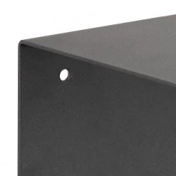 Red Living Étagère murale Targon (lot de 2) - Métal - Noir -Meubles de salle à manger Soldes Magasin 1000235869 201218 06160100075 DETAILS P000000001000235869