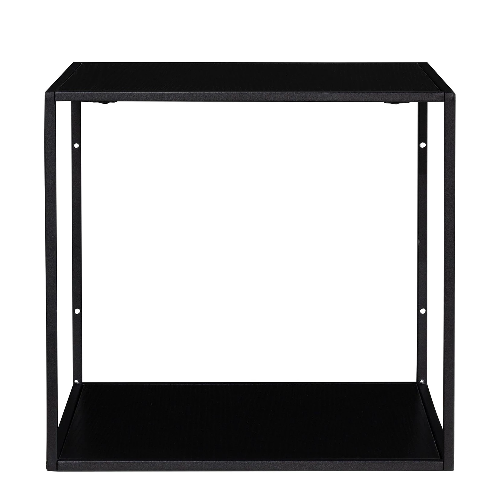 Red Living Étagère murale Arette - Métal - Noir 2 Red Living Étagère murale Arette - Métal - Noir – Image 2