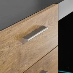 Red Living Buffet Talence II - Imitation châtaigner / Gris -Meubles de salle à manger Soldes Magasin 1000236850 201218 06044900055 DETAILS P000000001000236850