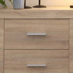 Loftscape Buffet Vierzon - Imitation chêne Sonoma 16 Loftscape Buffet Vierzon - Imitation chêne Sonoma -Meubles de salle à manger Soldes Magasin 1000237347 201230 13160700068 DETAILS P000000001000237347