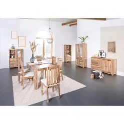 Naturoo Buffet Rodern I - Sheesham massif / Cannage -Meubles de salle à manger Soldes Magasin 1000239487 210108 13354600013 MOOD DETAILS P000000001000239487 mood