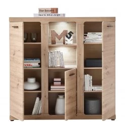 Loftscape Buffet haut Veynes - Éclairage intégré - Imitation chêne artisan -Meubles de salle à manger Soldes Magasin 1000240115 201228 11365300004 DETAILS P000000001000240115