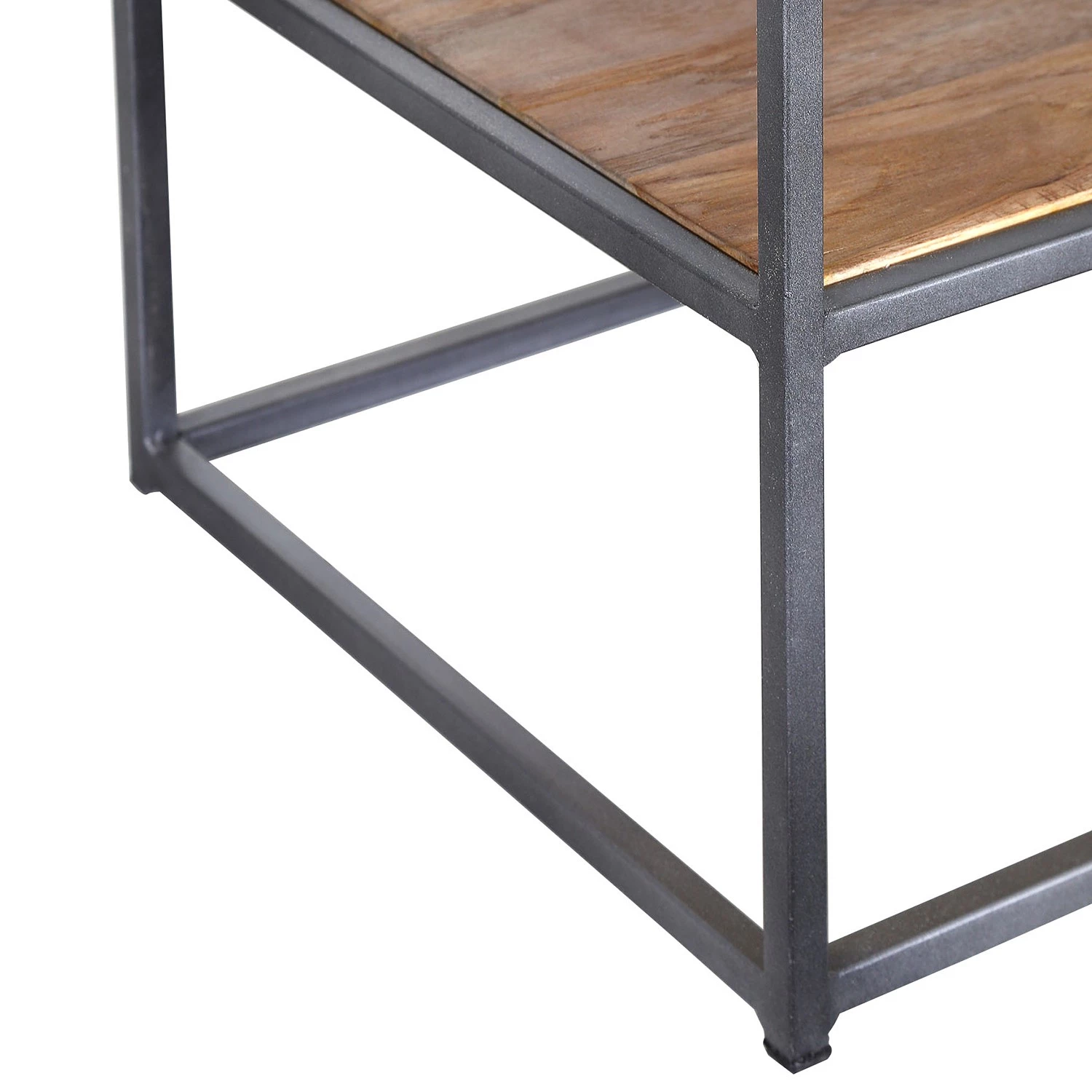 Red Living Armoire à vin Viessoix - Teck massif et acacia massif / Fer - Teck / Anthracite 8 Red Living Armoire à vin Viessoix - Teck massif et acacia massif / Fer - Teck / Anthracite – Image 8