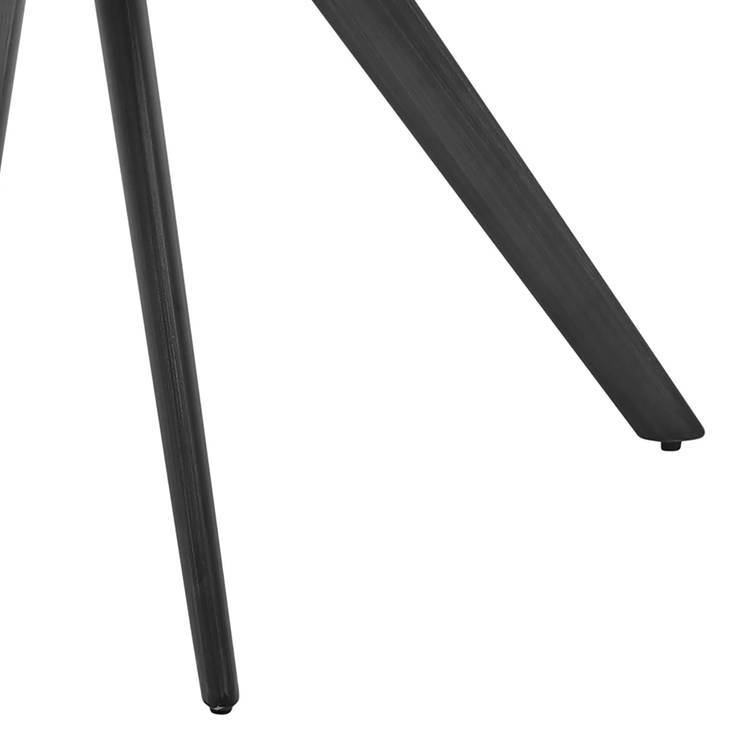 Ars manufacti Chaise à accoudoirs Noyack (lot de 2) - Microfibre / Métal - Gris et Beige / Anthracite 5 Ars manufacti Chaise à accoudoirs Noyack (lot de 2) - Microfibre / Métal - Gris et Beige / Anthracite – Image 5