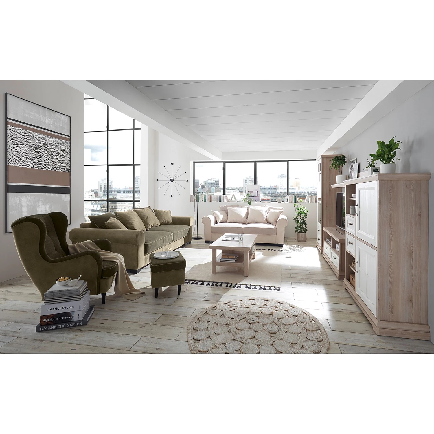 Ridgevalley Vitrine Avene II - Blanc / Imitation pin 5 Ridgevalley Vitrine Avene II - Blanc / Imitation pin – Image 5