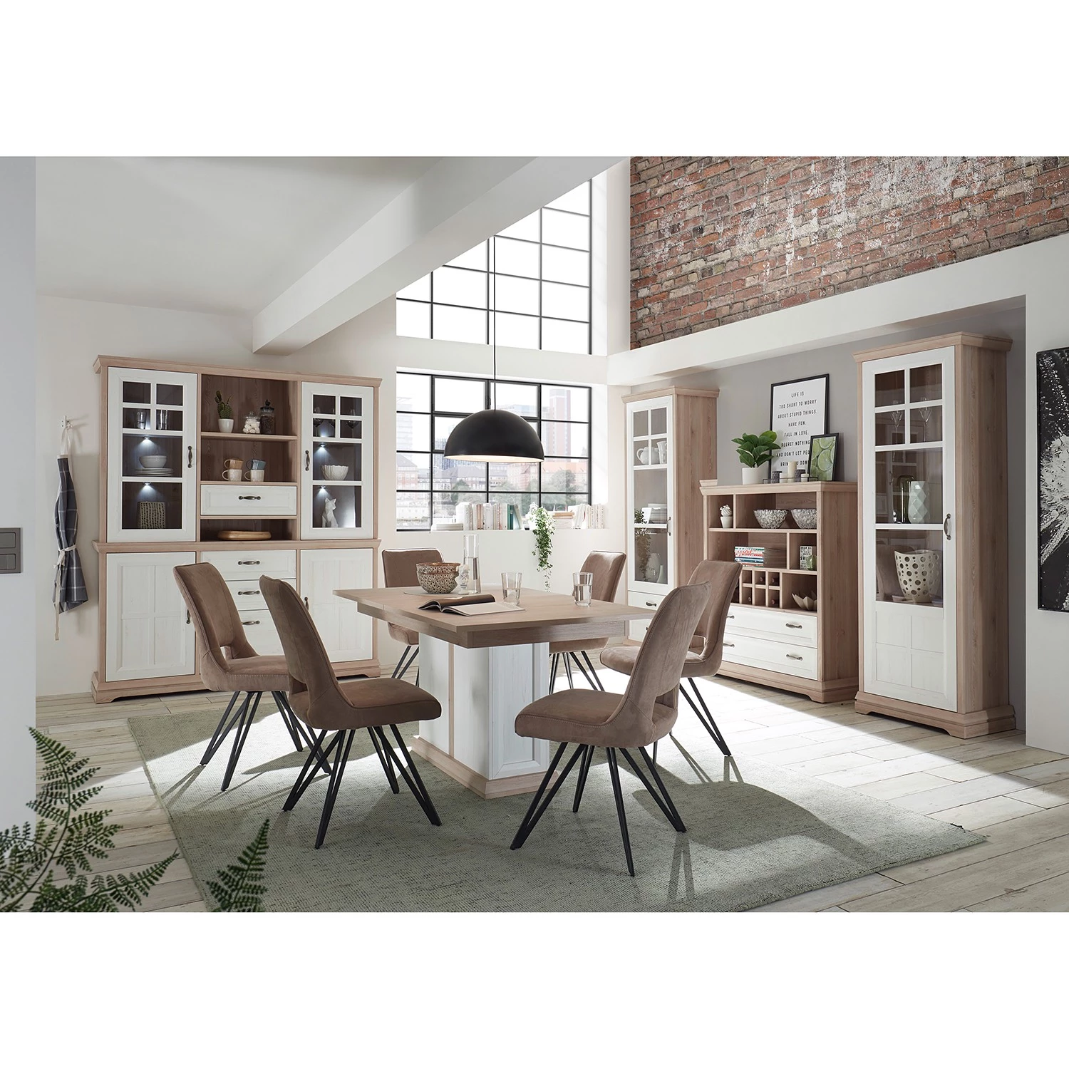 Ridgevalley Vitrine Avene II - Blanc / Imitation pin 7 Ridgevalley Vitrine Avene II - Blanc / Imitation pin – Image 7