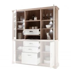 Ridgevalley Haut de buffet Avene - Blanc / Imitation pin -Meubles de salle à manger Soldes Magasin 1000240789 210108 13025200003 DETAILS P000000001000240789