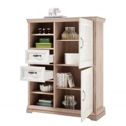 Ridgevalley Buffet haut Avene I - Blanc / Imitation pin 13 Ridgevalley Buffet haut Avene I - Blanc / Imitation pin -Meubles de salle à manger Soldes Magasin 1000240795 210106 16093600046 DETAILS P000000001000240795